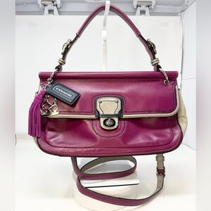 Coach Leather City Willis Crossbody Tote, 70th Anniversary Edition